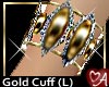 .a Gold Diamond Cuff L