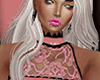 Think Pink and lace pvc