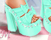 💖Diana Sandals Green