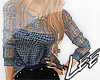 ! Mesh Top Gray