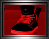 E* SNEAKERS BLACK RED