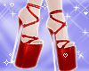 Heels Shibari Red