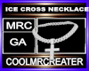 ICE CROSS NECKLACE