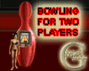 Bowling 2 players red