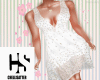 White Glitter Dress |CS|