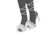 [MM] White Fur Heels