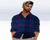 ♥ Josh Purple Plaid