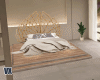Japandi style bed