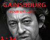 GAINSBOURG -  Pauvre Con