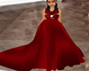 GIRLS RED HOLIDAY  GOWN