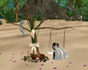 S. Beach Wedding Swing