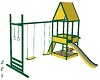 Swingset With Play Area
