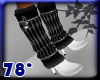 white black winter boots
