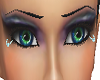 Eyelid Piercings .f.blue