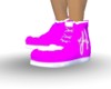 Hustlez pink shoes