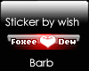 Vip Sticker Foxee<3Dew