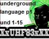 underground language p1
