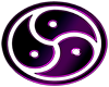 Amora Purple Triskel Rug
