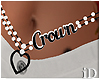 iD: Crown Belly Chain