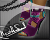 [cham]Pumps Purpure&blu