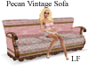 LF Pecan Vintage Sofa