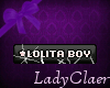 Lolita Boy tag ~LC
