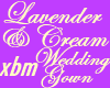 Lavender&Cream Wedding