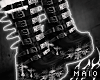 Y2K christmas emo boots