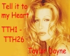 Tell it to my Heart song