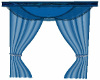 Blue Tall Curtains