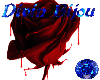 DB Blood Dripping Rose