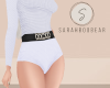 Glam Shorts RLS | White