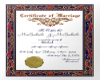 BuckWile Marriage certif