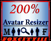 Avatar Scaler 200%