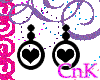[CnK] Black Earrings