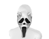 (F) ghost mask white
