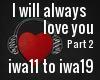 I will always love you-2