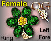OG/Flower Ring Emerald