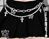 空Skirt Black Chain空