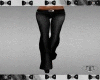 Black Pin Striped Jeans