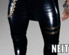 NT M Leather Pants Navy