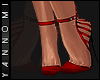 [ zoe heels ] red