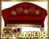 QMBR Red Royal LoveSeat