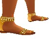 sandale doré