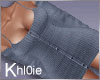 K juila blue short bun