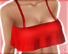 !© Red Frills Kini Top