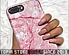► iPhoneX Pink Marble