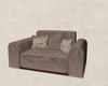 Taupe Suede couple chair