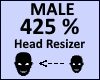 Head Scaler 425% Male