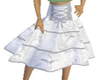 Gypsy Rose Skirt White